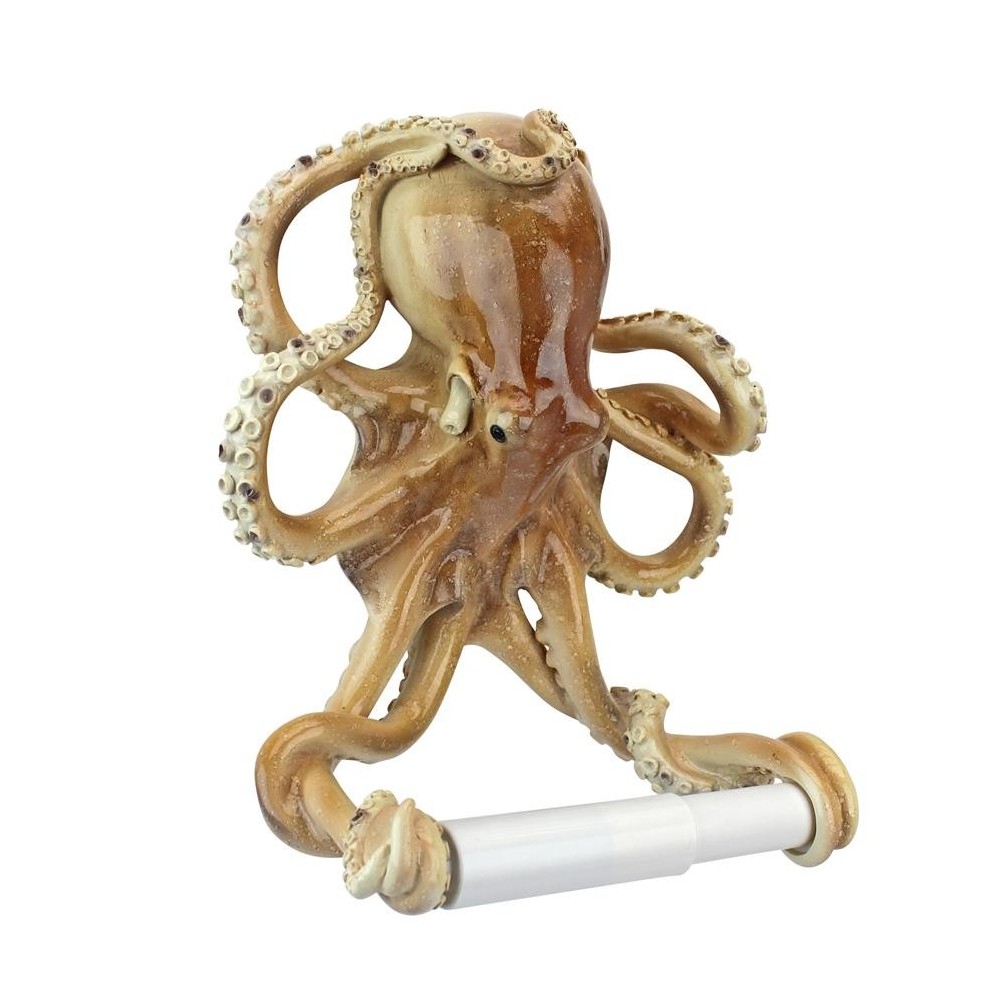 Design Toscano Toilet Tentacles Toilet Paper Holder