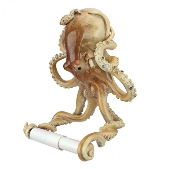 Design Toscano Toilet Tentacles Toilet Paper Holder