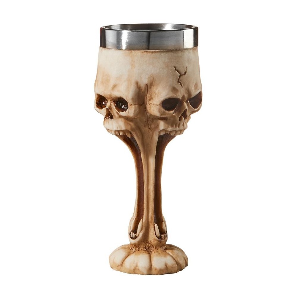 Design Toscano Gothic Scare Skull Goblet