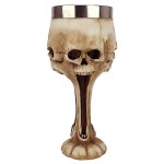 Design Toscano Gothic Scare Skull Goblet