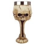 Design Toscano Gothic Scare Skull Goblet