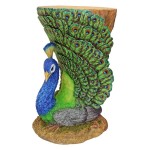 Design Toscano Provocative Peacock Garden Table