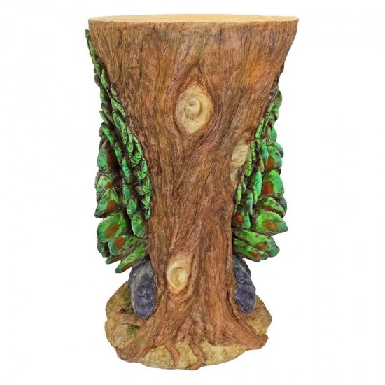 Design Toscano Provocative Peacock Garden Table