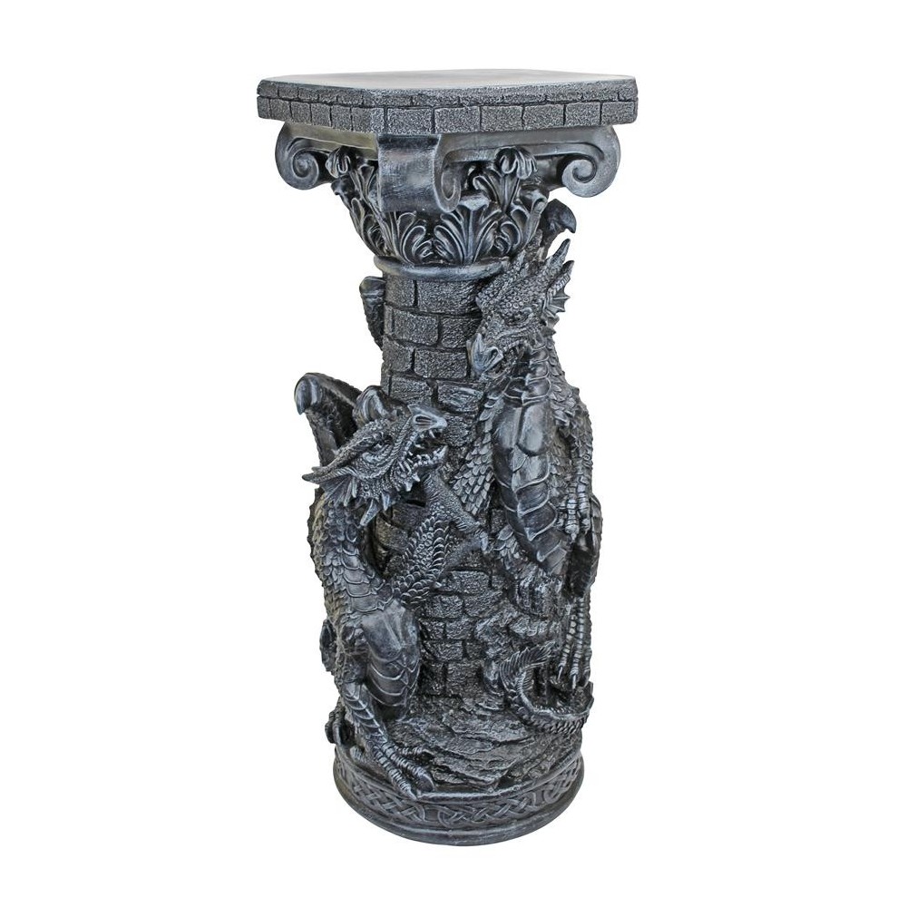 Design Toscano Crypt Demons Gothic Dragon Column