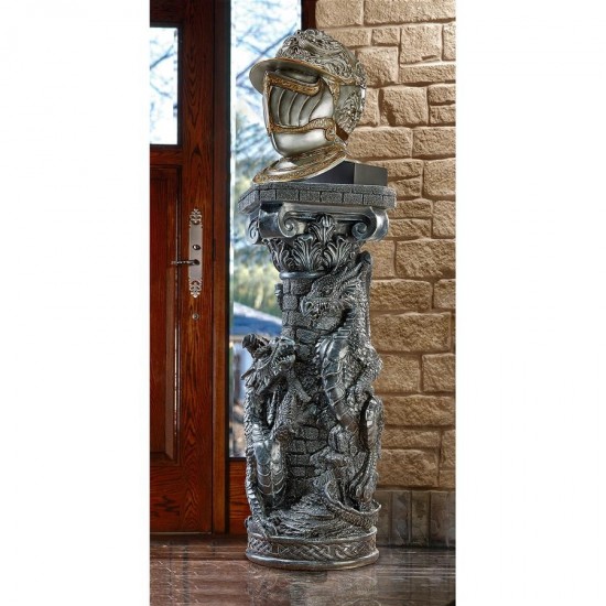 Design Toscano Crypt Demons Gothic Dragon Column