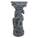 Design Toscano Crypt Demons Gothic Dragon Column