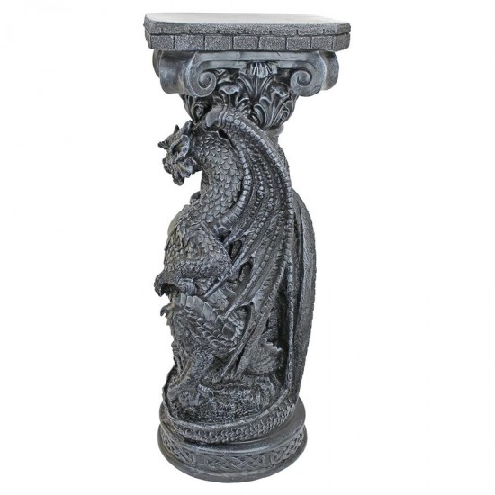 Design Toscano Crypt Demons Gothic Dragon Column