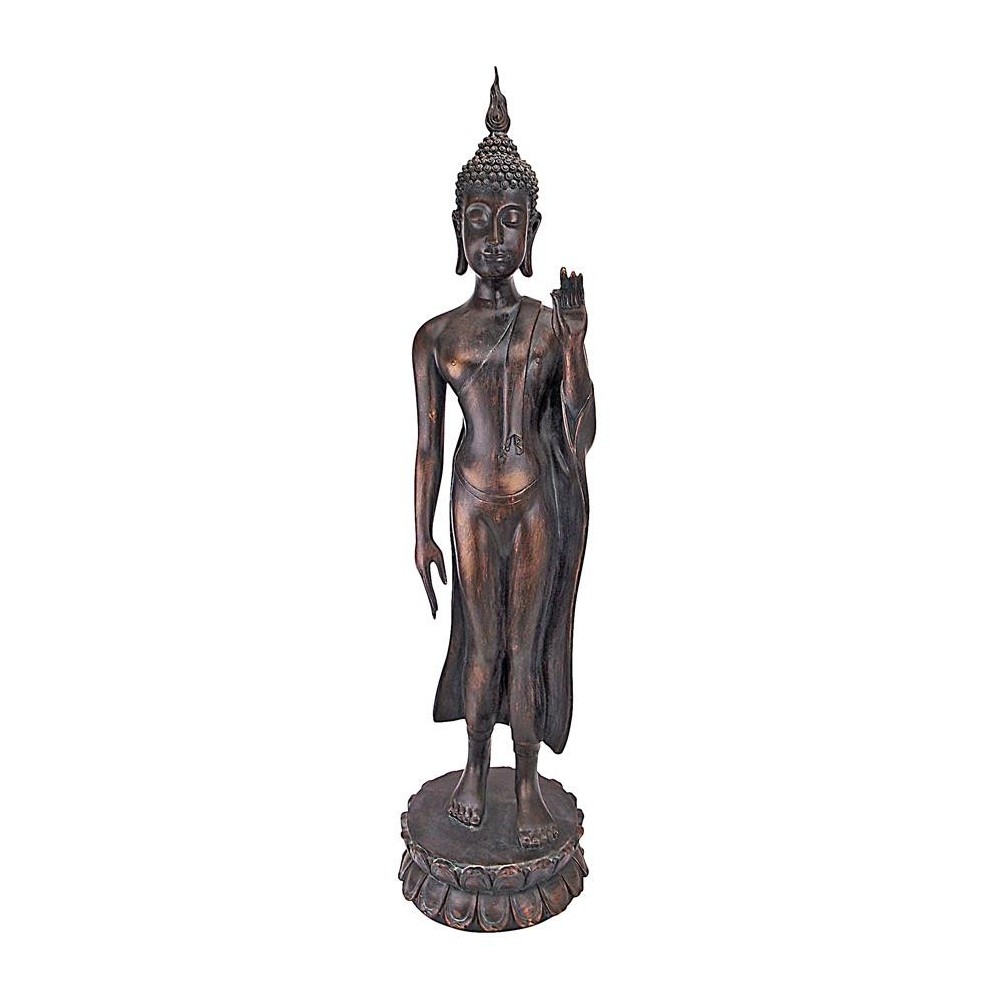 Design Toscano Free From Fear Standing Buddha Statue