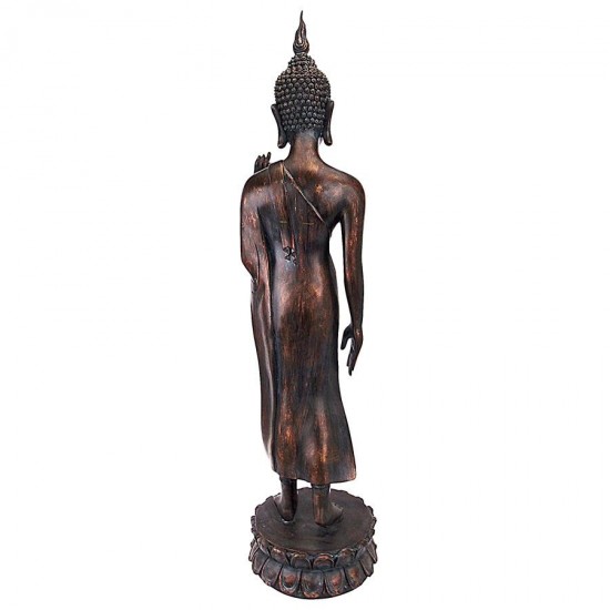 Design Toscano Free From Fear Standing Buddha Statue