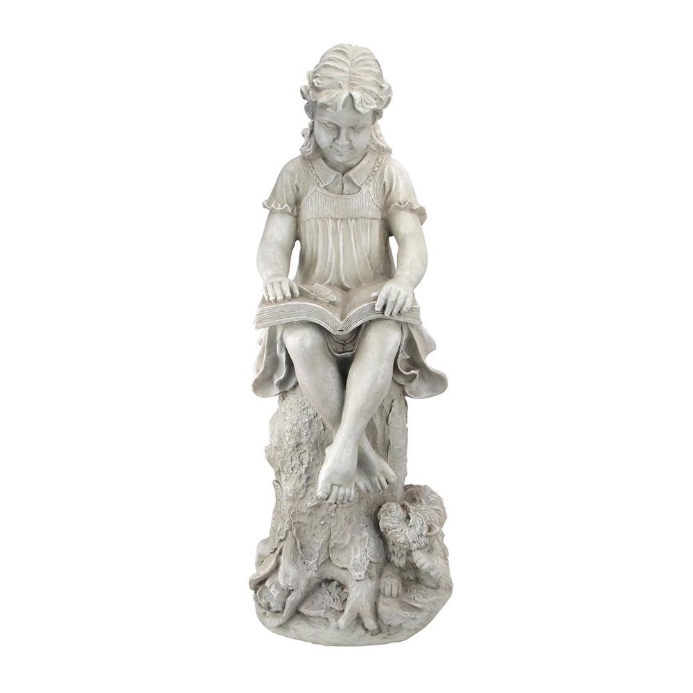 Design Toscano Sierra The Reading Child Statue