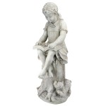 Design Toscano Sierra The Reading Child Statue