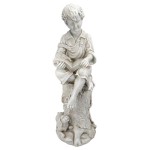 Design Toscano Sebastian The Reading Child Statue