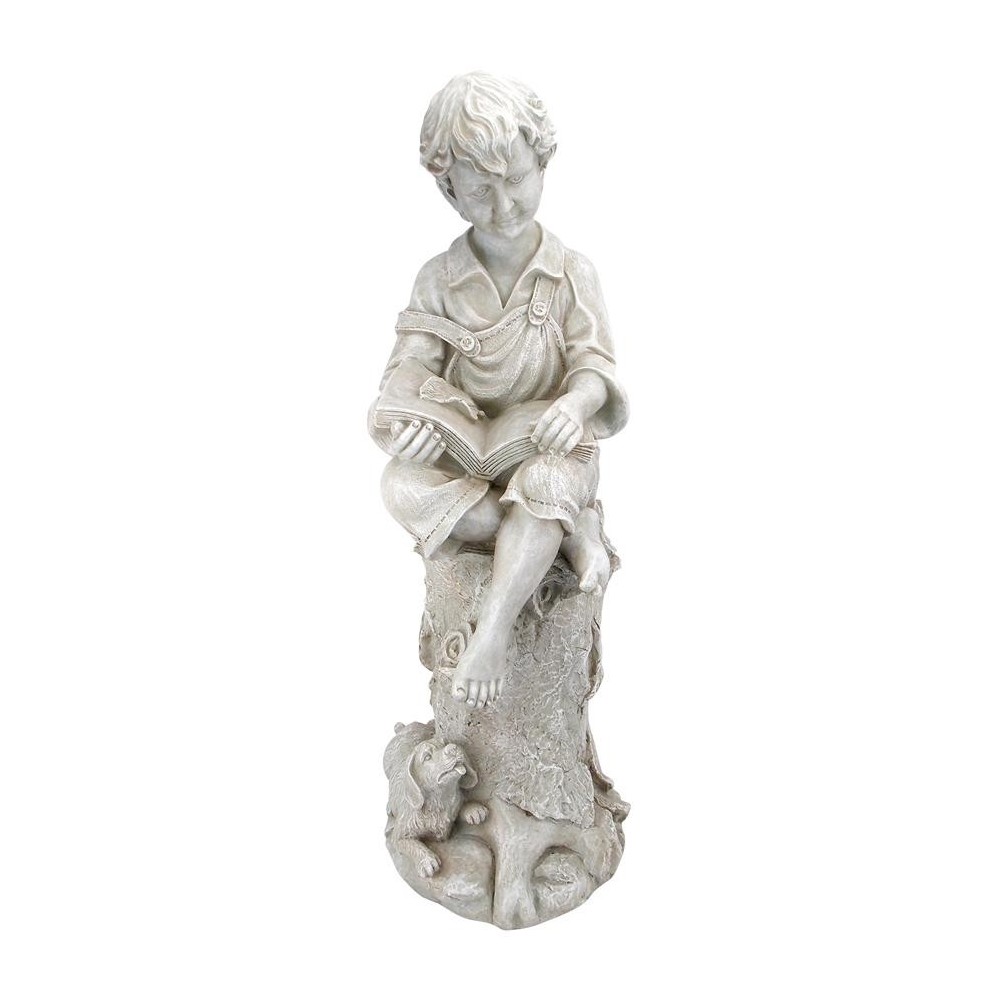 Design Toscano Sebastian The Reading Child Statue