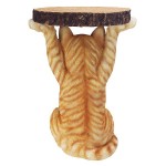 Design Toscano Tabby At Your Service Side Table