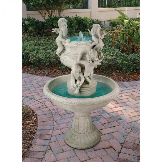 Design Toscano Cherubs At Play Fountain