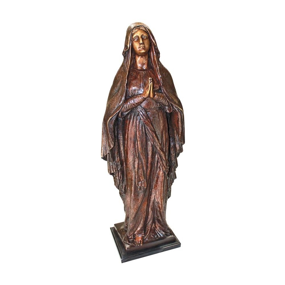 Design Toscano Madonna Blessed Mother Bronze Statue