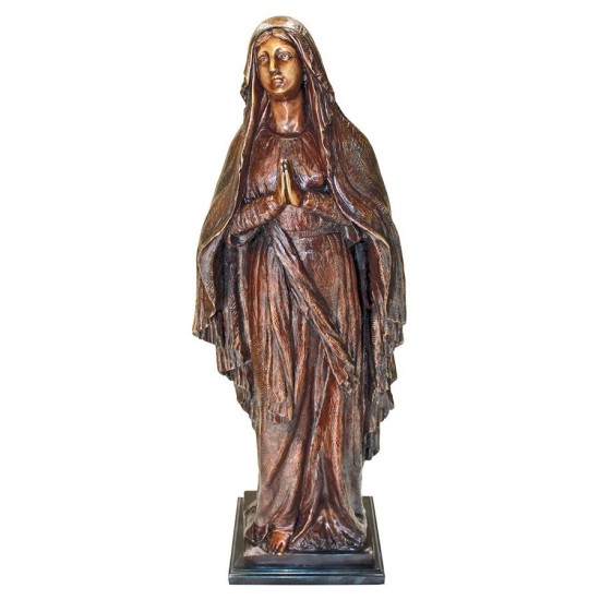 Design Toscano Madonna Blessed Mother Bronze Statue