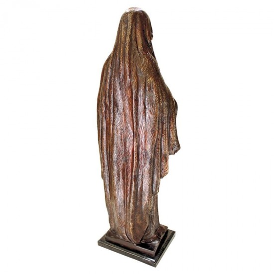 Design Toscano Madonna Blessed Mother Bronze Statue