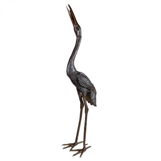 Design Toscano Large Heron Head High