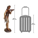 Design Toscano Leaf Maiden Bronze Statue