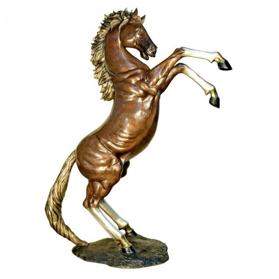 Design Toscano Majestic Spirit Rearing Horse Right