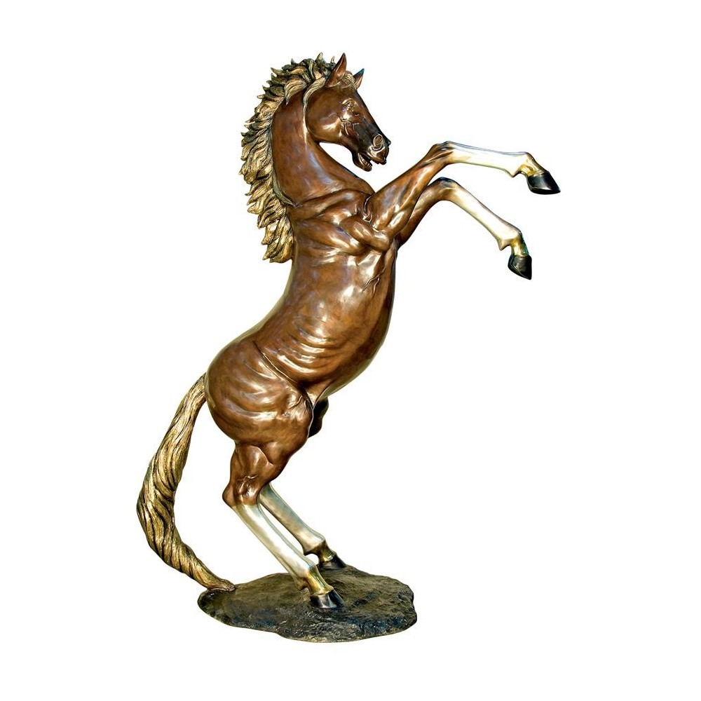 Design Toscano Majestic Spirit Rearing Horse Right