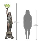 Design Toscano Electra Maiden Of Light Lamp