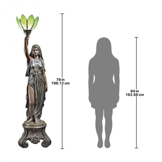 Design Toscano Electra Maiden Of Light Lamp