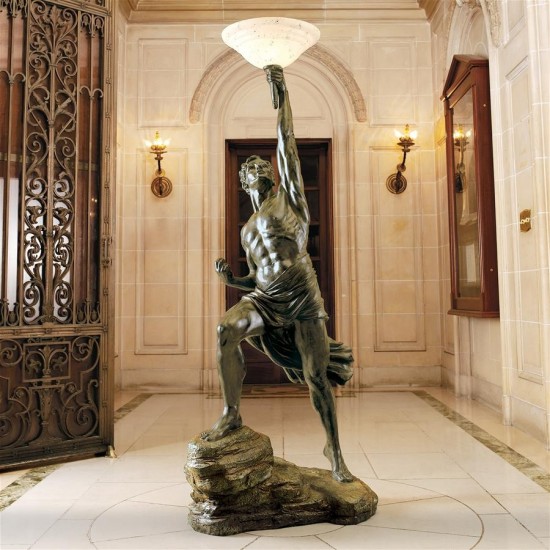 Design Toscano Prometheus Lamp