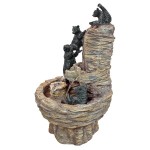 Design Toscano Rocky Mountain Splash Bear Fountain