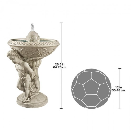 Design Toscano Pondering Cupid Fountain