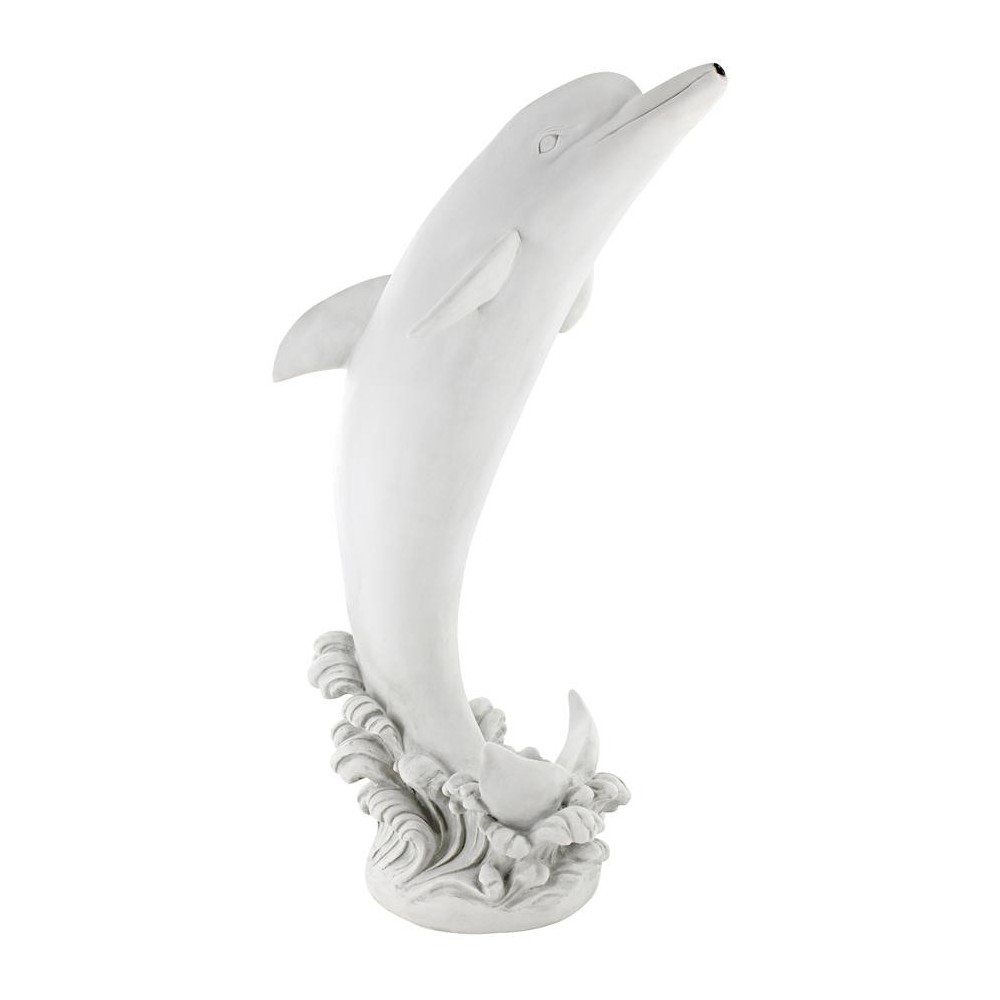 Design Toscano Medium Tropical Tale Dolphin Piped Statue