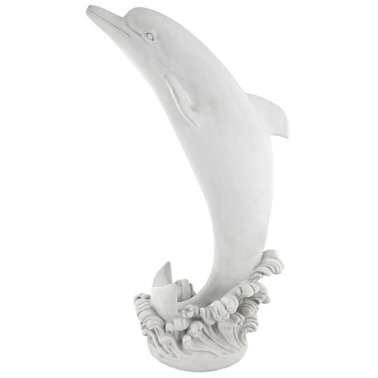 Design Toscano Medium Tropical Tale Dolphin Piped Statue