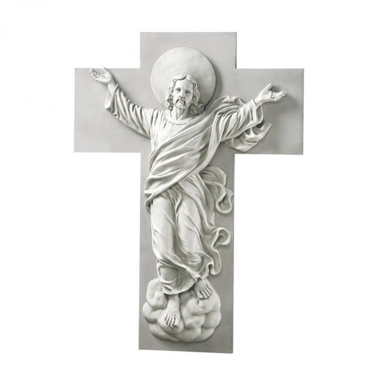 Design Toscano He Is Risen Christ Ascension Plaque