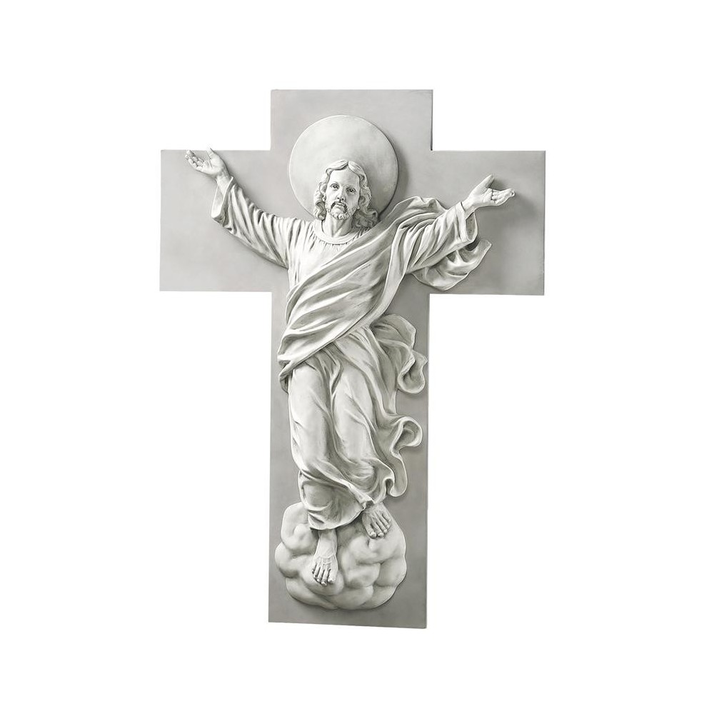 Design Toscano He Is Risen Christ Ascension Plaque