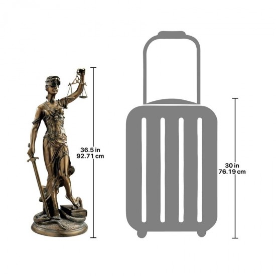 Design Toscano Large Themis Goddess Of Justice