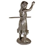 Design Toscano Harriet Hula Hooping Girl Statue