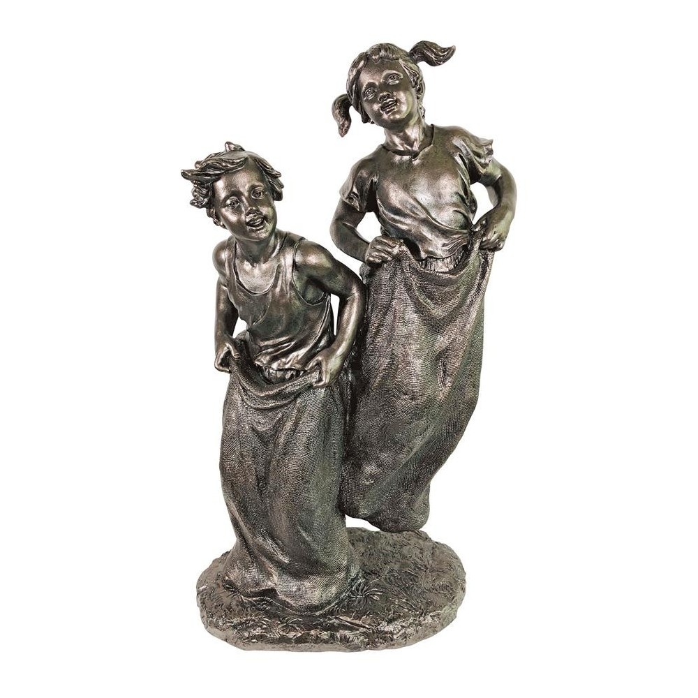 Design Toscano Childrens Sack Race Statue