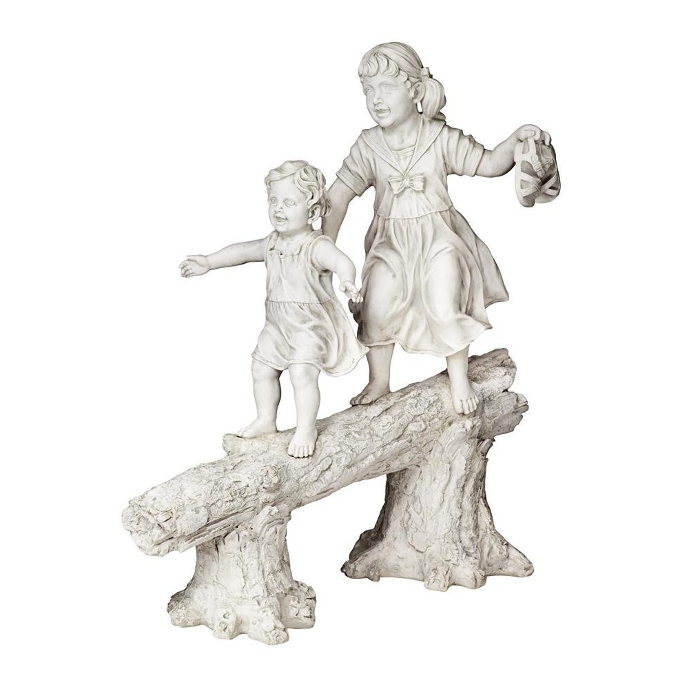 Design Toscano Two Girls On Log