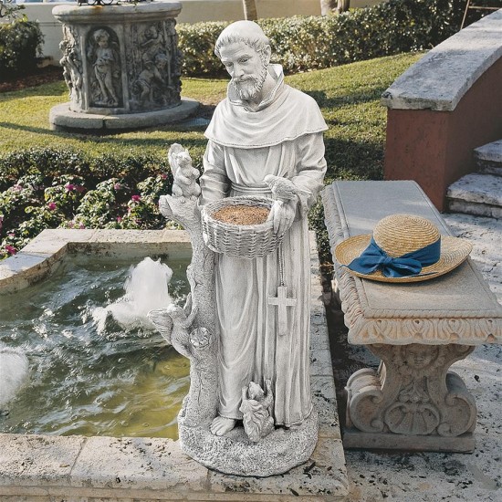 Design Toscano Large Natures Nurturer St Francis Statue