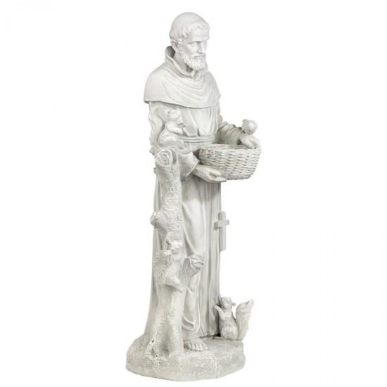 Design Toscano Large Natures Nurturer St Francis Statue