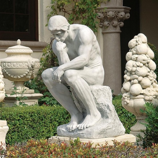 Design Toscano Estate Thinker By Rodin Statue