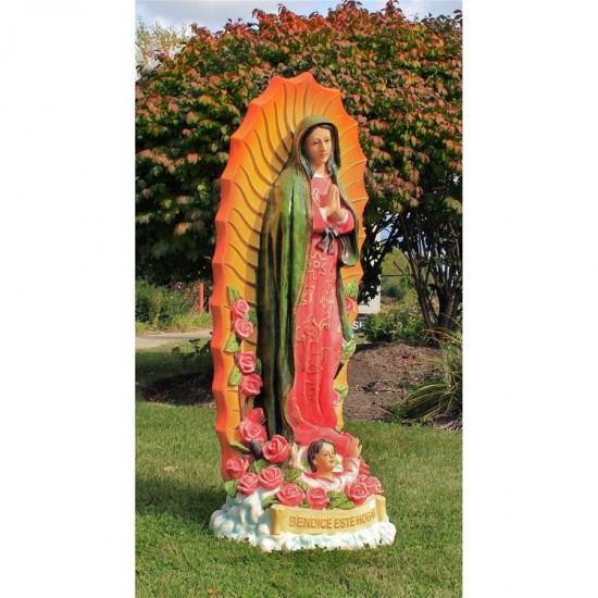 Design Toscano Grande Virgin Of Guadalupe Statue