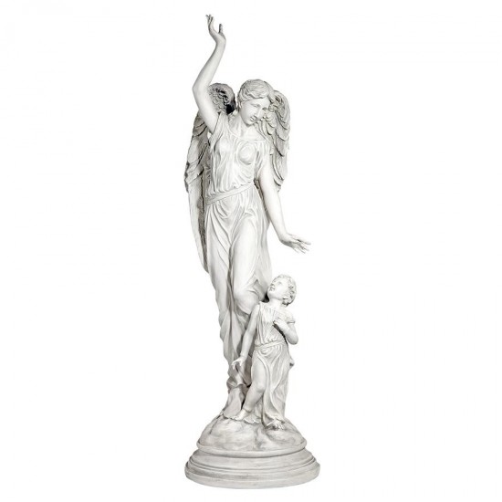 Design Toscano Queen Of Angels Guardian Angel Statue