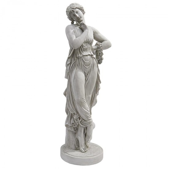 Design Toscano Canova Dancer With Finger On Chin Statue