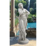 Design Toscano Canova Dancer With Finger On Chin Statue