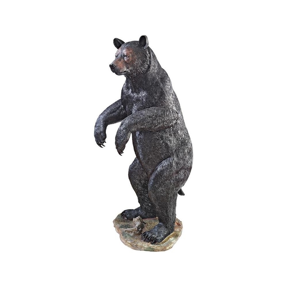 Design Toscano Grande Fishing For Trouble Bear