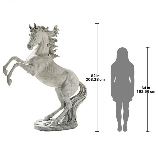 Design Toscano Life Size Unbridled Power Horse Statue