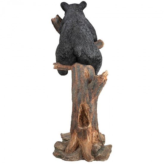 Design Toscano Forest Vantage Point Black Bear Statue