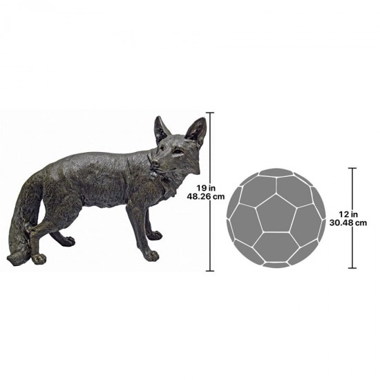 Design Toscano Bushy Tail Fox Statue